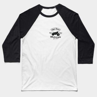 Motorcycle Caferacer Est 2010 White Baseball T-Shirt